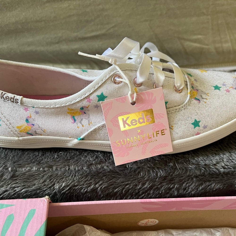 Brand new in Box Keds x Sunnylife Unicorn sneakers
